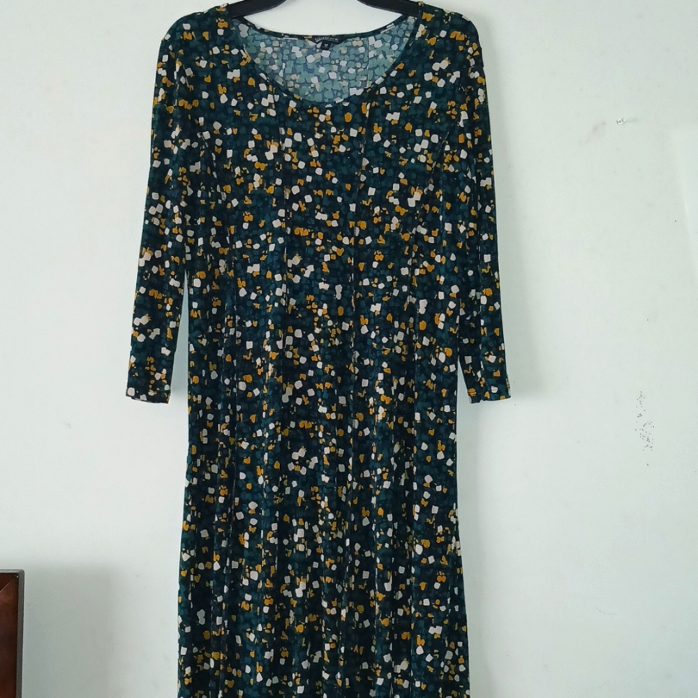 Glamour Fitted Flare Dress | Size‎ 12